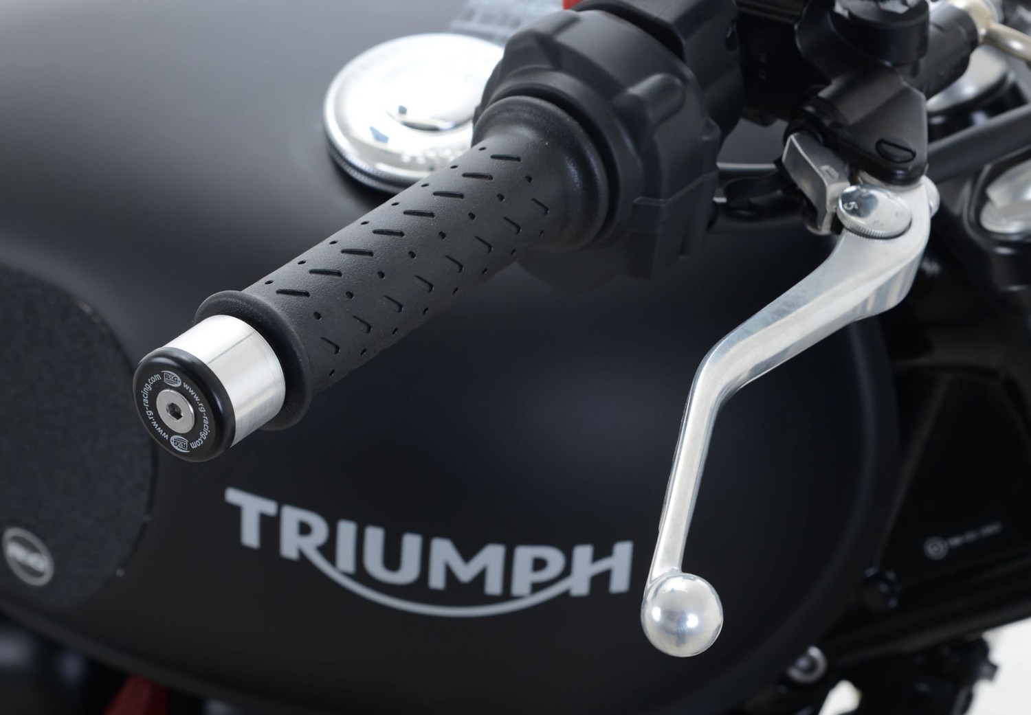 R&G Racing Bar End Sliders for the Triumph Street Twin/Speed Twin '19-'22 R&G Racing Bar End Sliders for the Triumph Street Twin/Speed Twin '19-'22